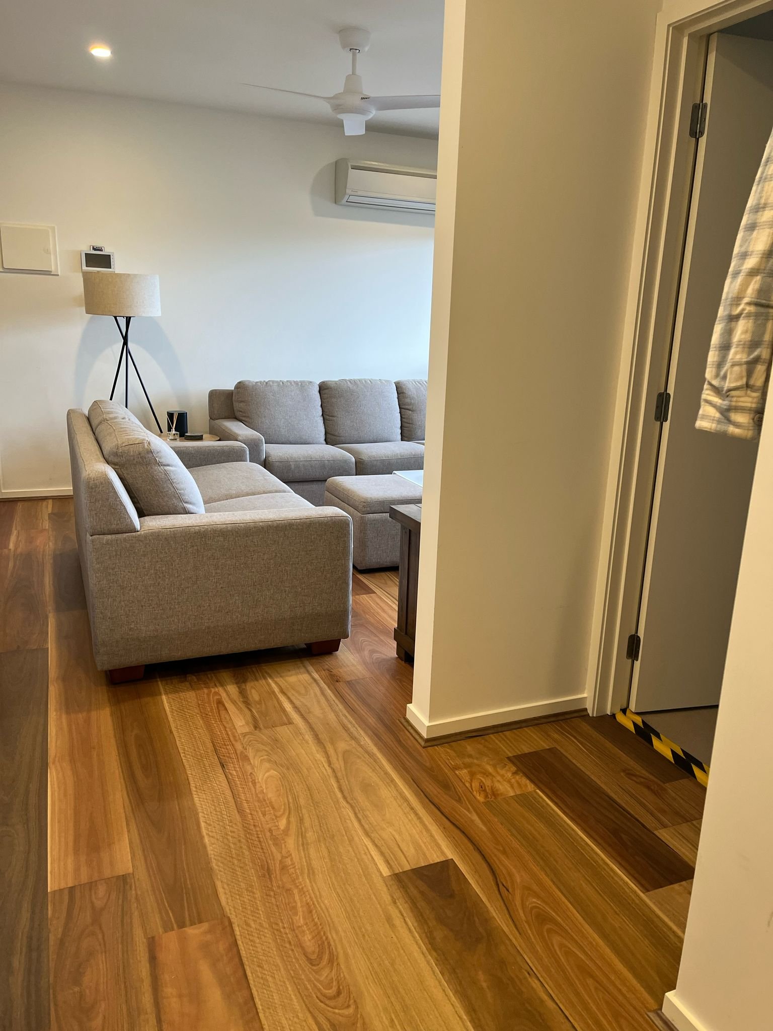 Bedroom With Wooden Floor
